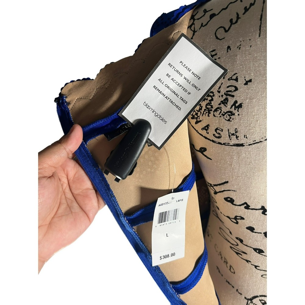 Bloomingdale's Tadashi Shoji Blue Dress - Picture 6 of 6